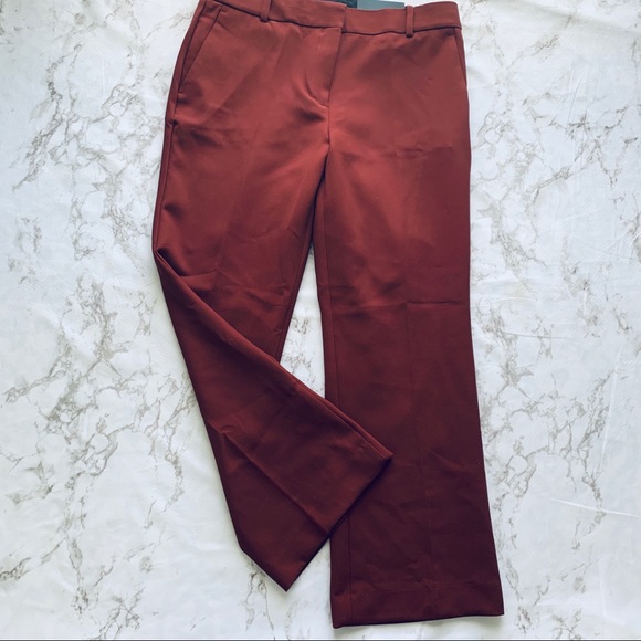 Ann Taylor Refined Kick Crop Flare Pants - Picture 4 of 6